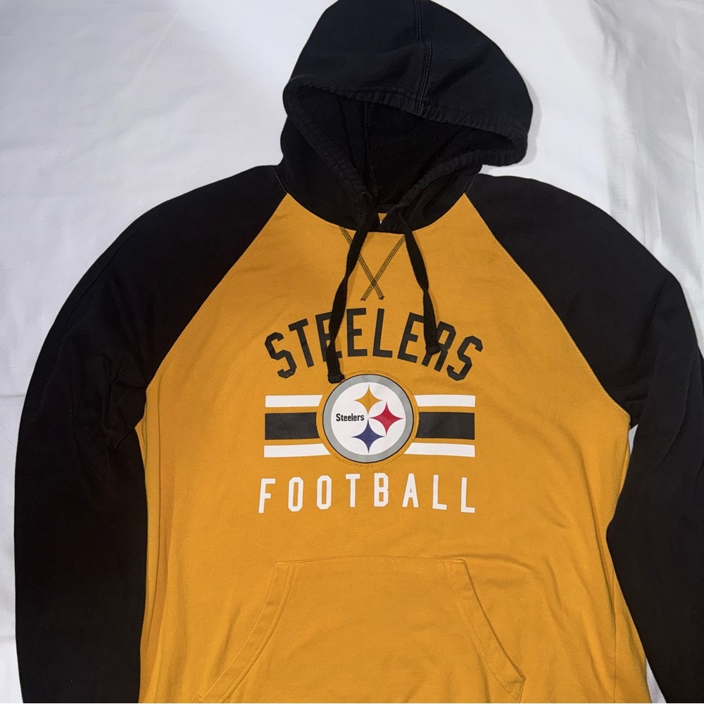 NFL Steelers Black and Gold Hoodie